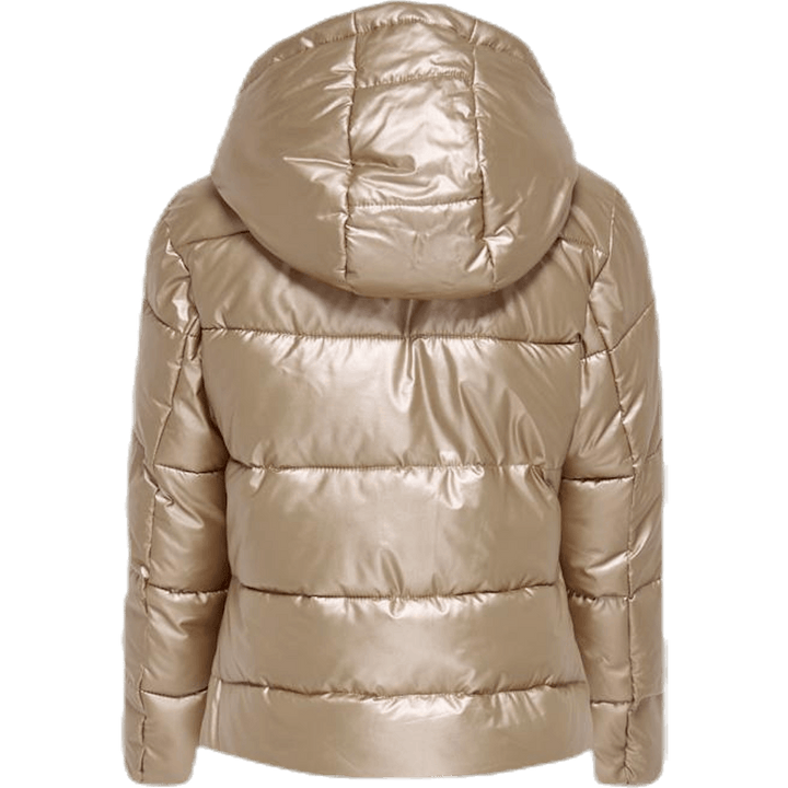 Savannah Metallic Puffer Brown