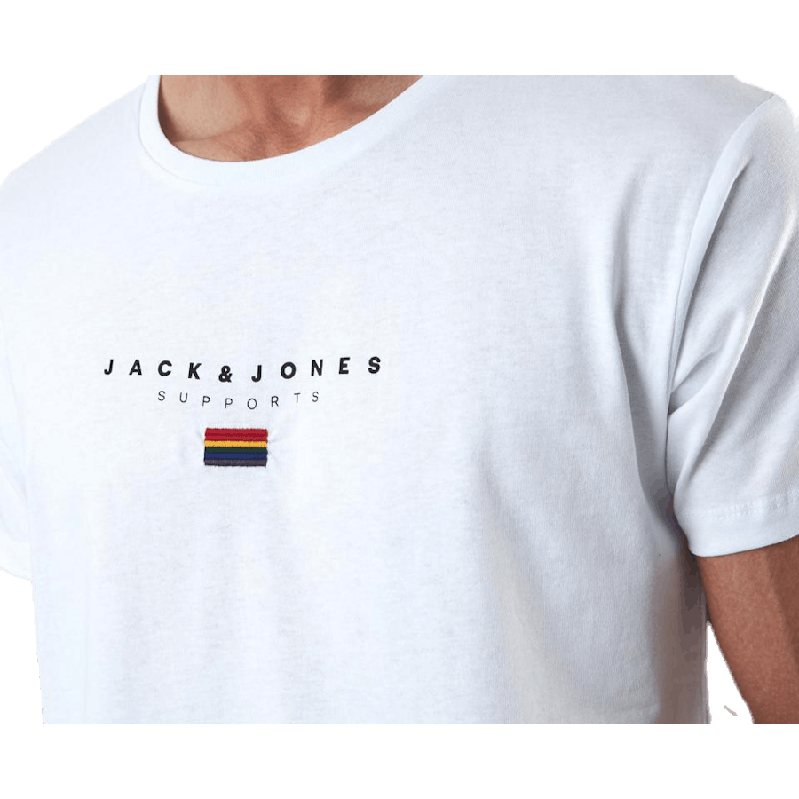 Pride Tee Ss Crew Neck White