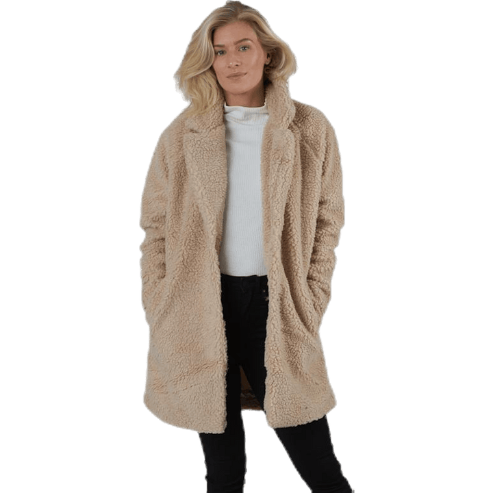 Manteau Sherpa Aurelia Otw Beige