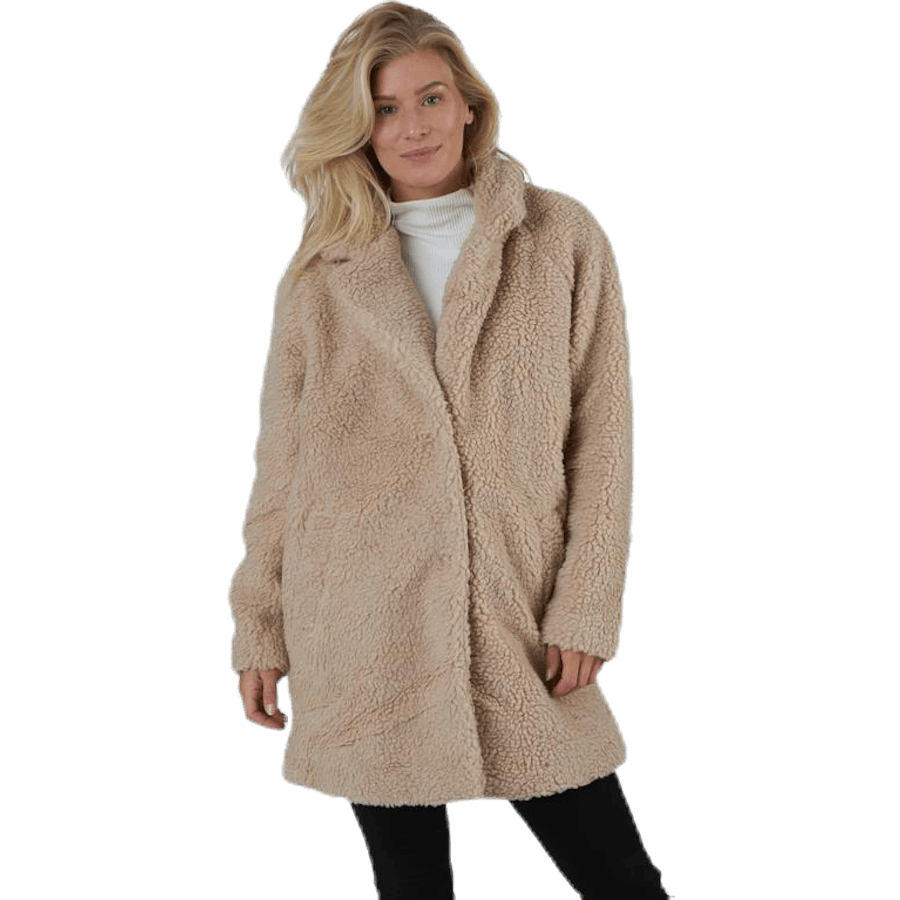 Manteau Sherpa Aurelia Otw Beige