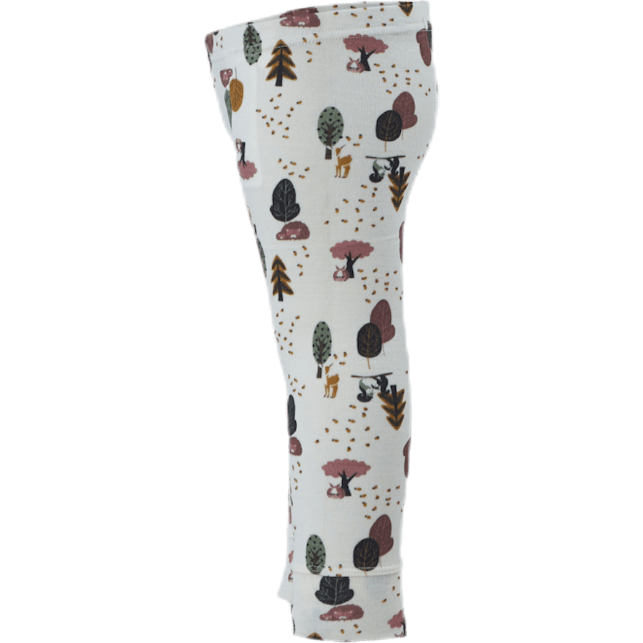 Willit Legging aus Wolle Weiß