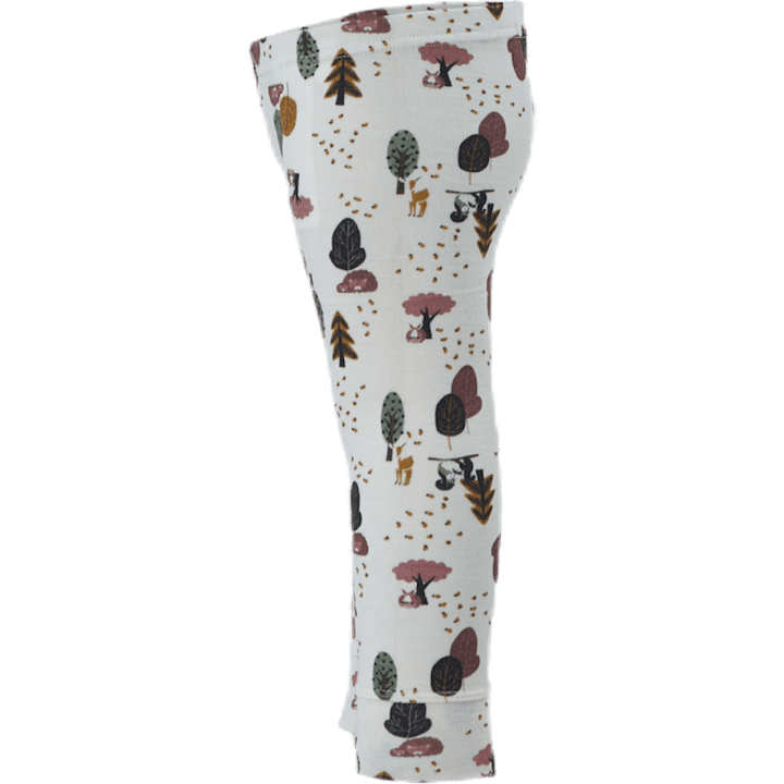 Willit Legging aus Wolle Weiß