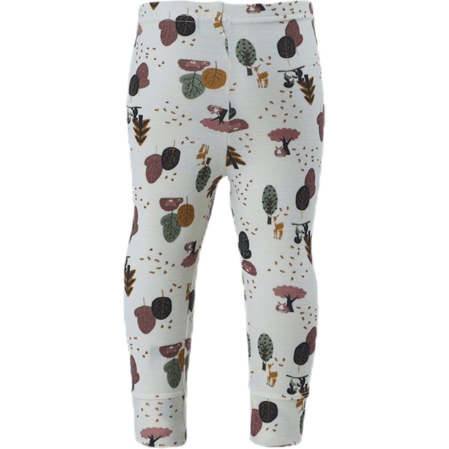 Willit Legging aus Wolle Weiß