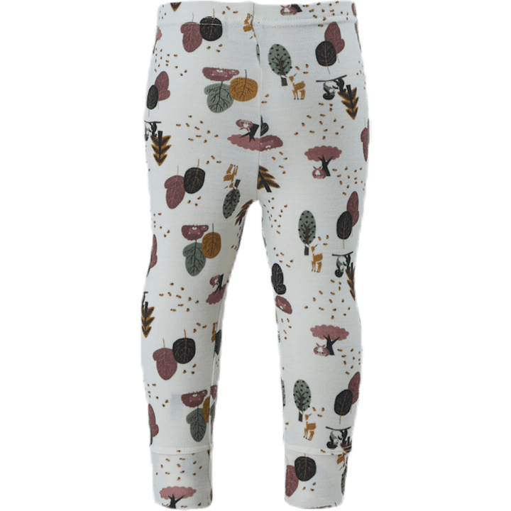 Willit Legging aus Wolle Weiß