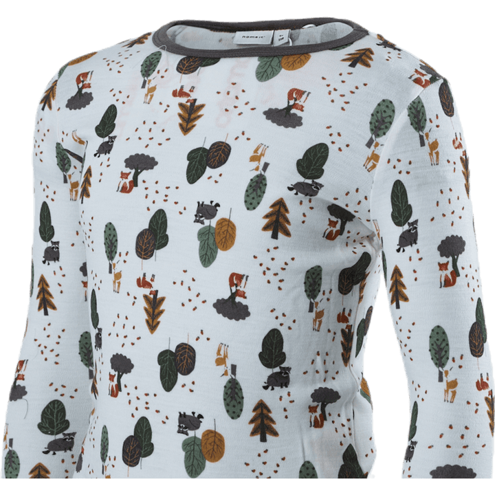 Willit Wool Ls Top White