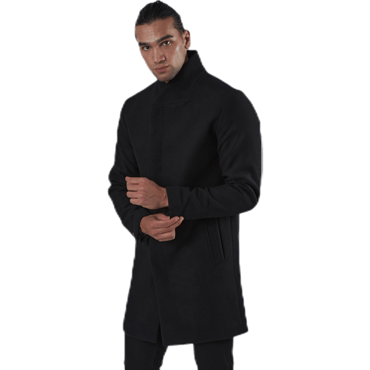 Cappotto in lana Collum nero