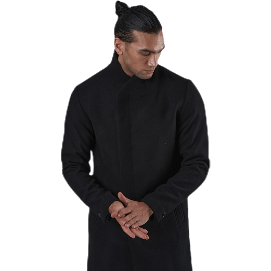 Cappotto in lana Collum nero