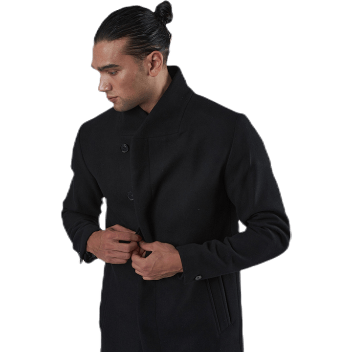 Cappotto in lana Collum nero