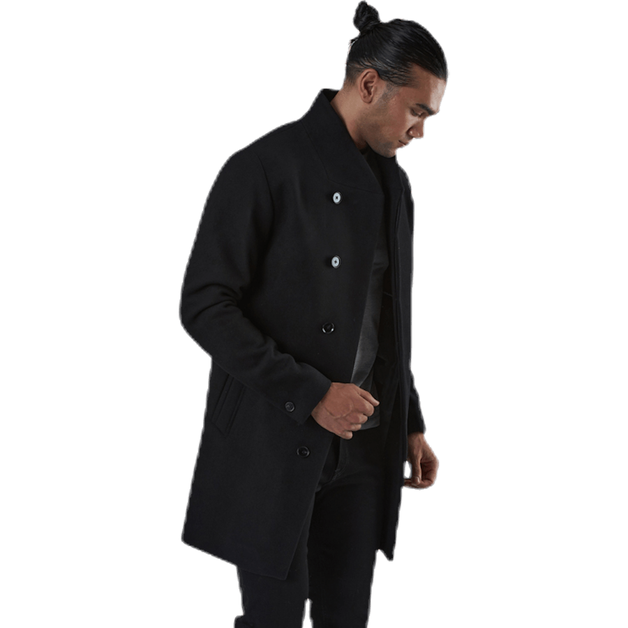 Cappotto in lana Collum nero