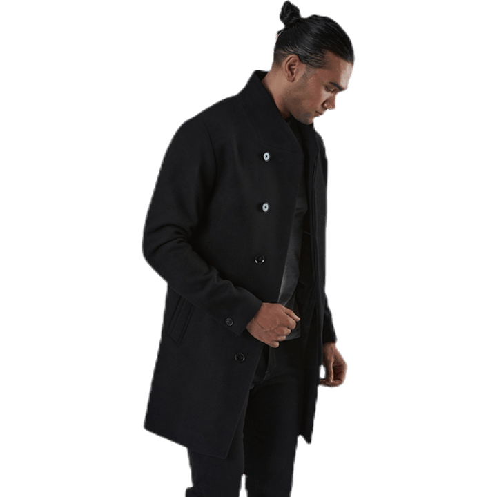 Cappotto in lana Collum nero