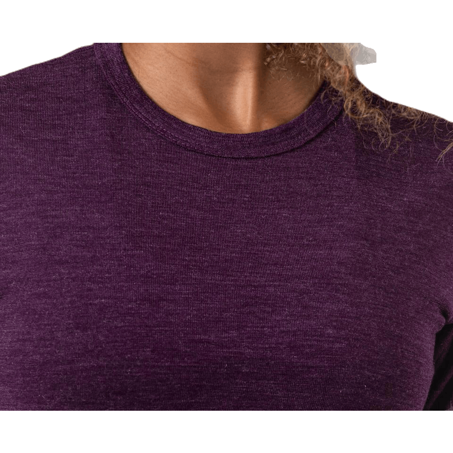 Camicia Elroy in lana viola