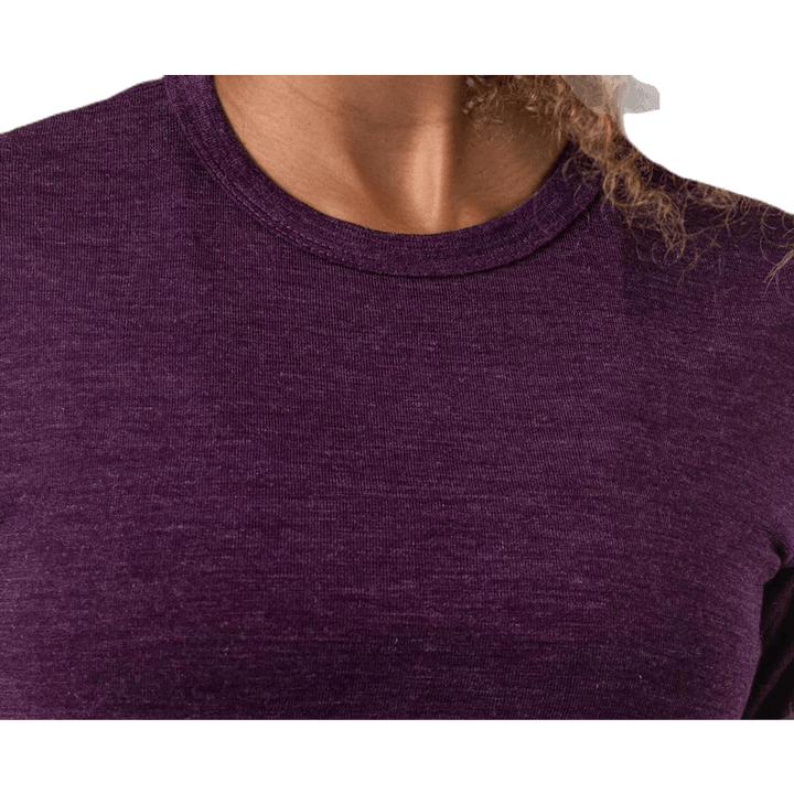 Camicia Elroy in lana viola