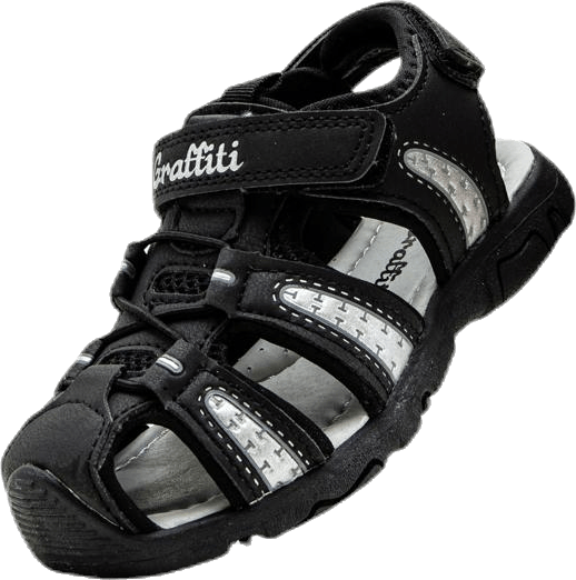 Kama Kinder Sandale Schwarz