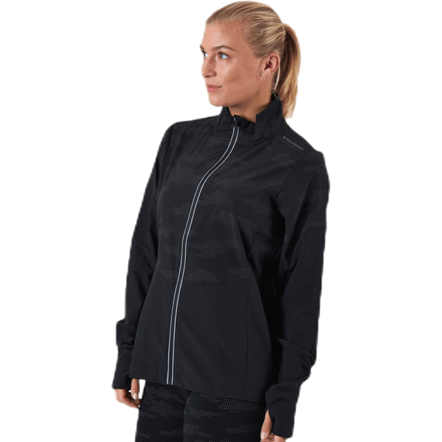 Wilma Reflective 4-Way Stretch Jacket Black