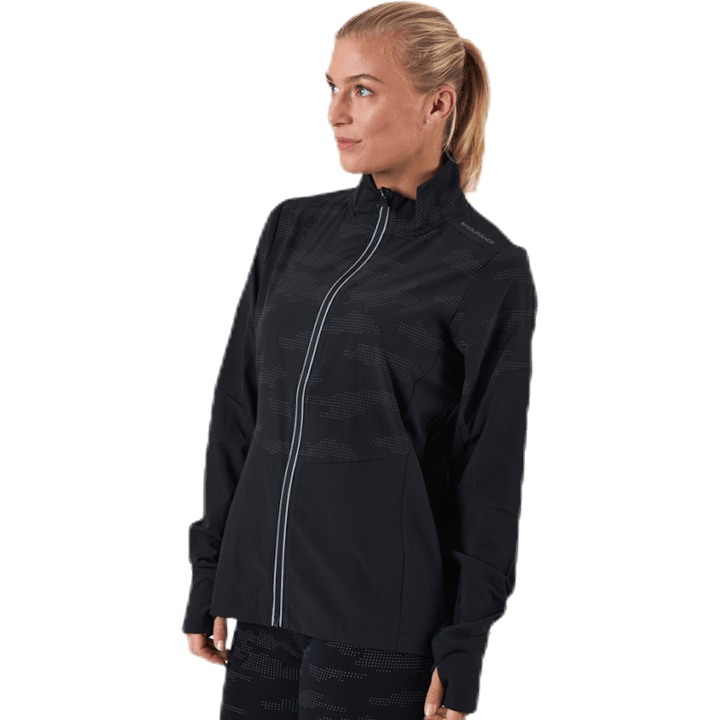 Wilma Reflective 4-Way Stretch Jacket Black