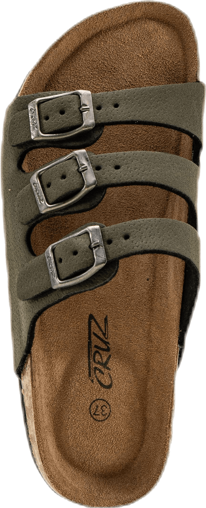 Santa Cork Sandals Green