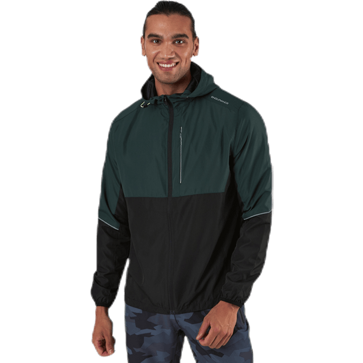 Thorow Running Jacket With Hood Green