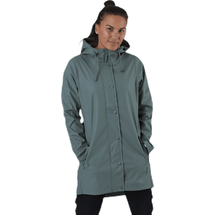 Petra Rain jacket Agave Green