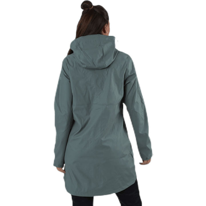 Petra Rain jacket Agave Green