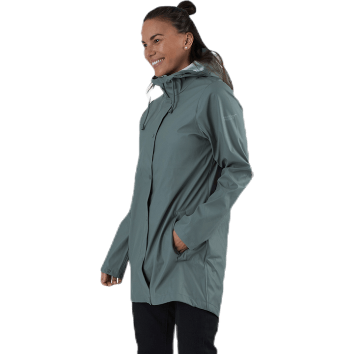 Petra Rain jacket Agave Green