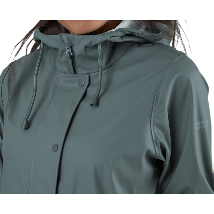 Petra Rain jacket Agave Green
