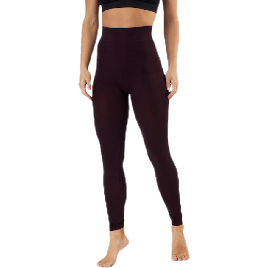 Yalia Seamless Wool Baselayer Tights Purple