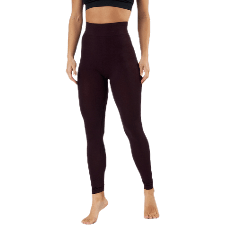 Yalia Seamless Wool Baselayer Tights Purple