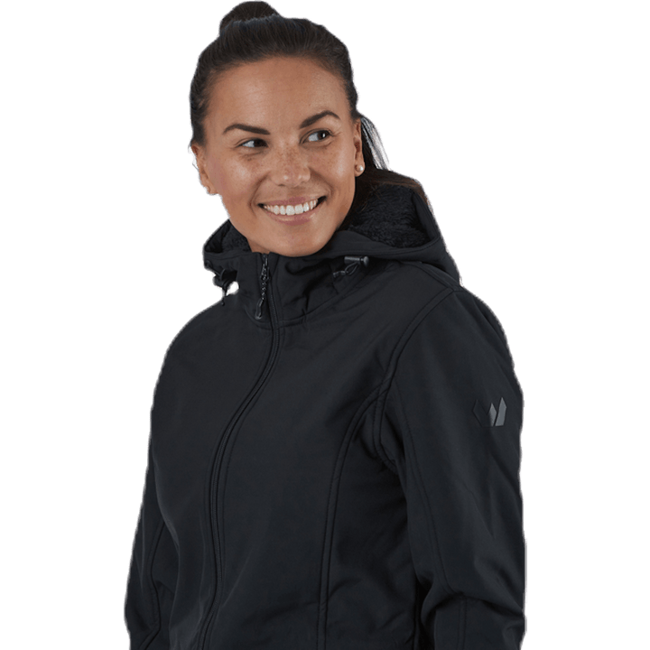 Zadie Long Softshell Jacket W-PRO 8000 Black