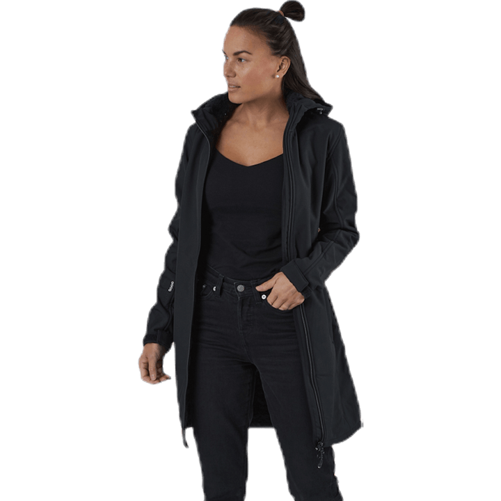 Zadie Long Softshell Jacket W-PRO 8000 Black