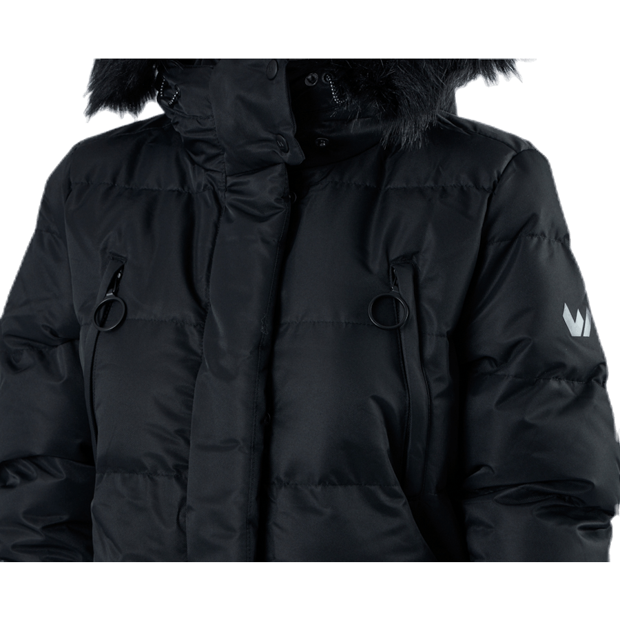 Giacca Frida Long Puffer Nero