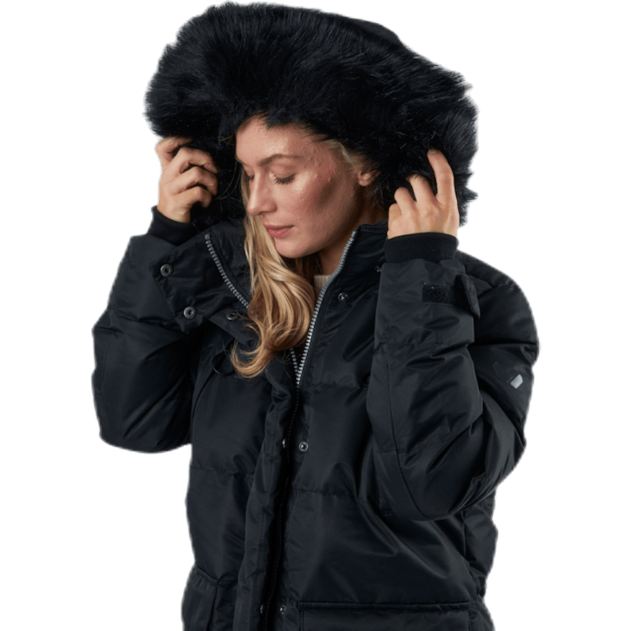 Giacca Frida Long Puffer Nero