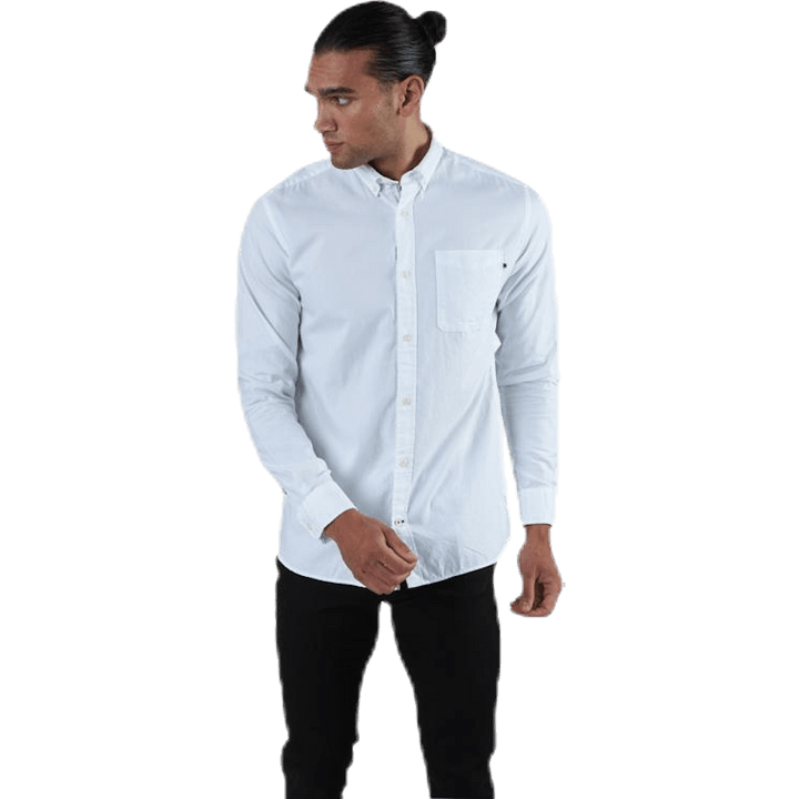 Classic Soft Oxford Shirt L/S White