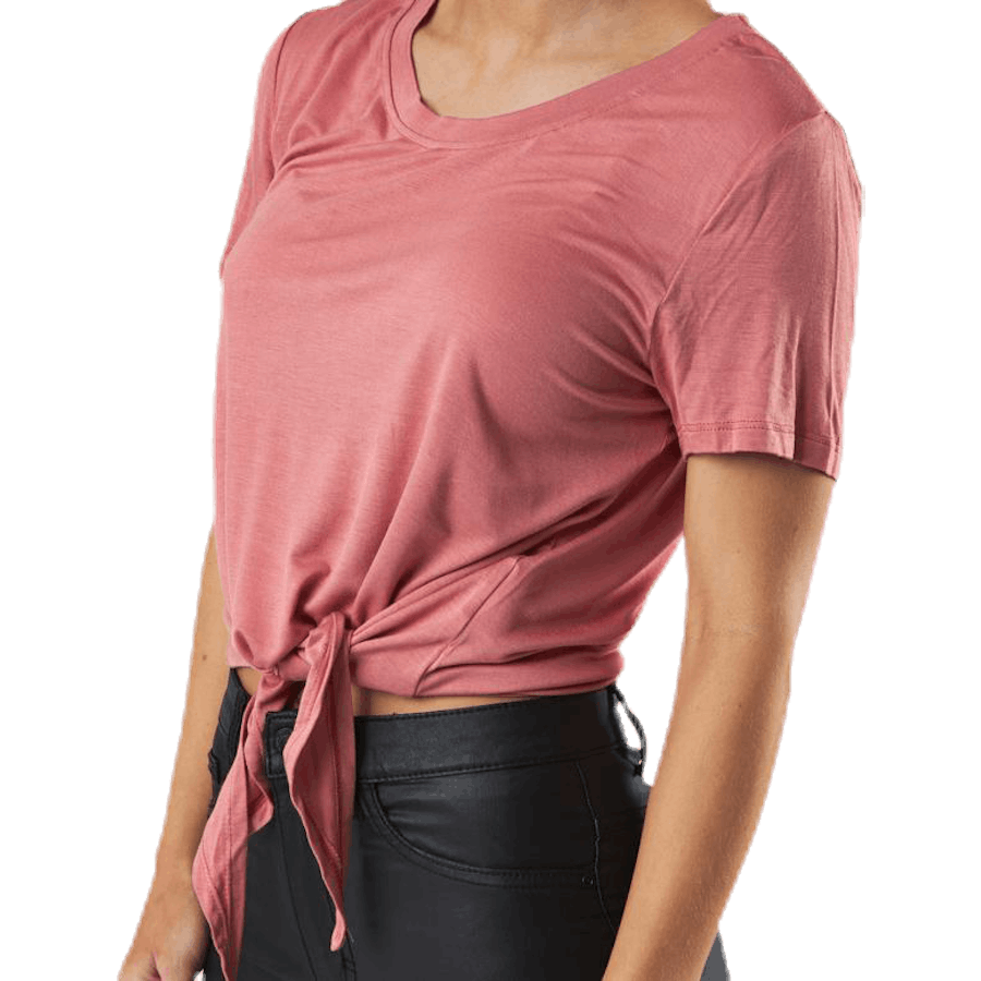 Arli S/S Knotentop Rot