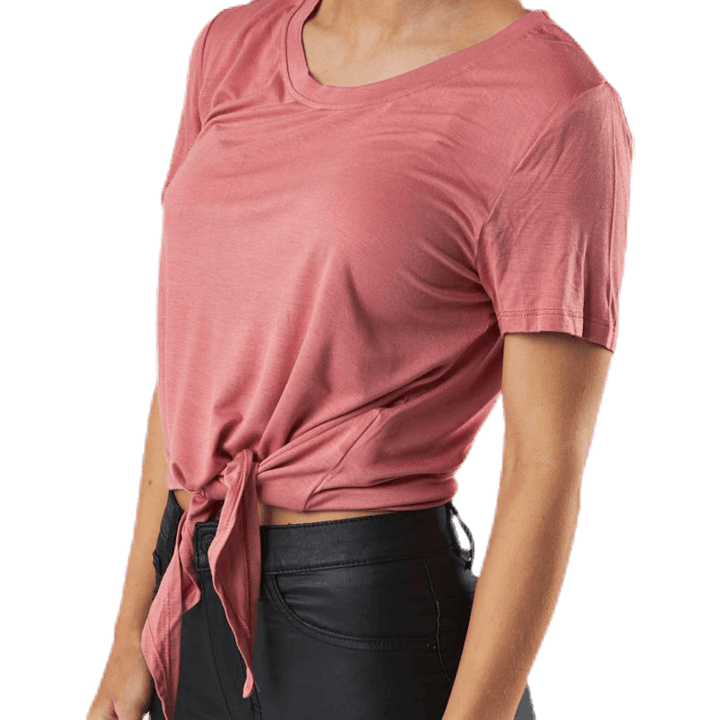 Arli S/S Knotentop Rot