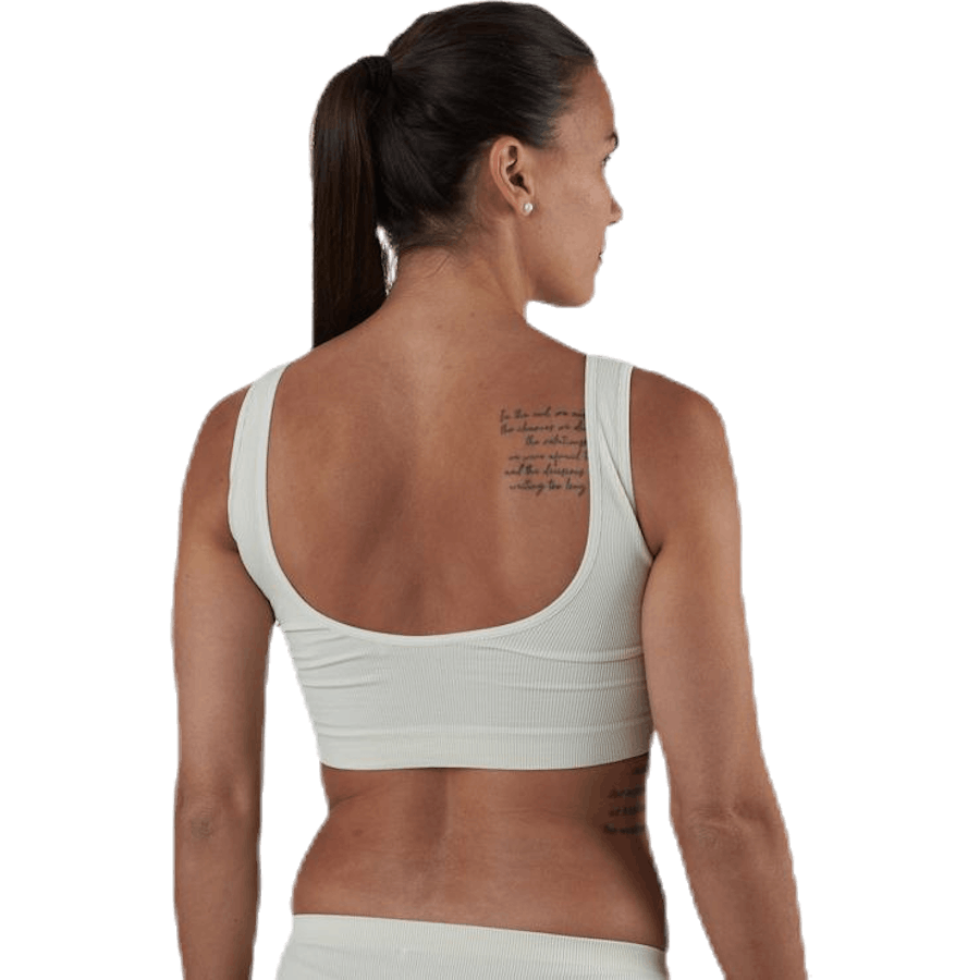 Symmi Rib Bra Top 2-Pack White