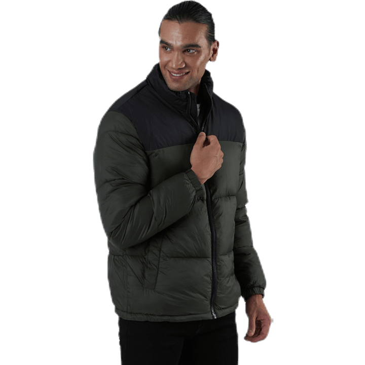 Drew Puffer Collar Green