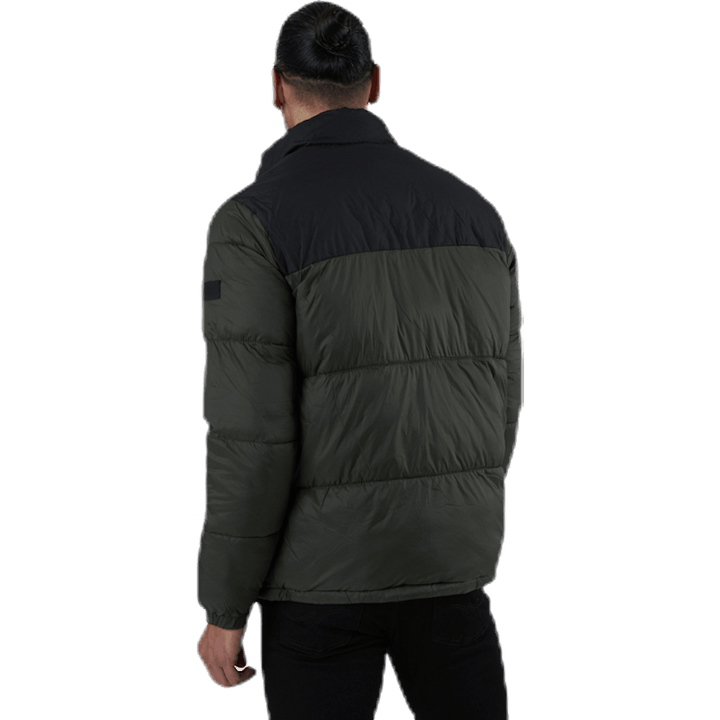 Drew Puffer Collar Green
