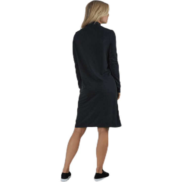 Bamala Šaty s výstrihom Ls Black