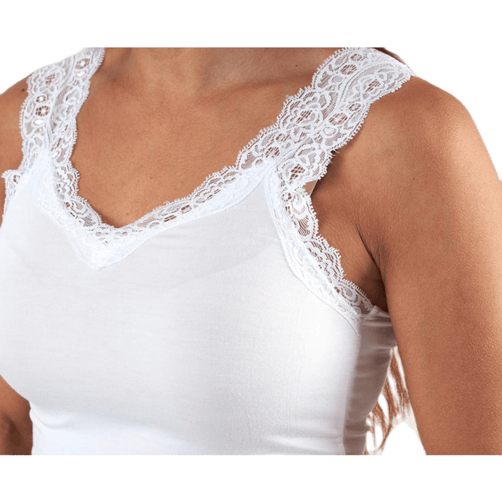 Barbera Lace Top White