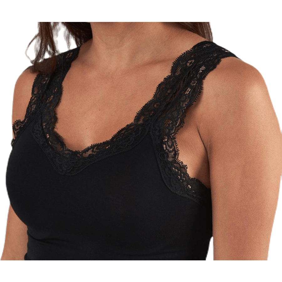 Čipkovaný top Barbera Black
