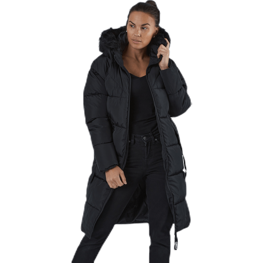 Monica Long Puffer Coat Cc Otw Black