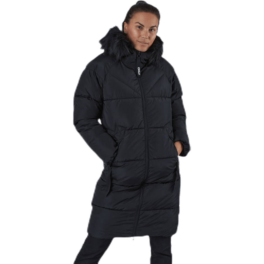 Monica Long Puffer Coat Cc Otw Black