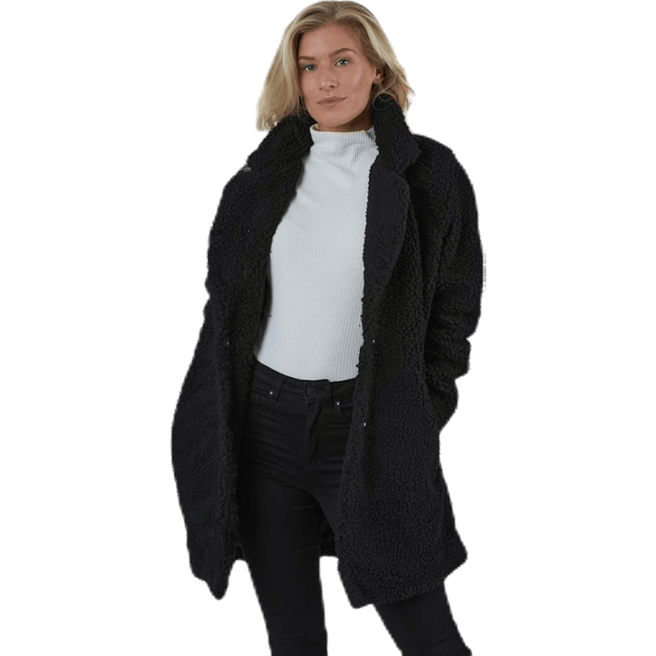 Manteau Sherpa Aurelia Otw Noir