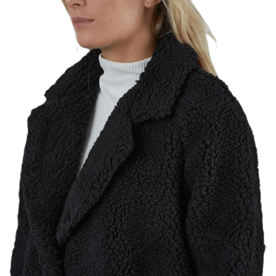 Manteau Sherpa Aurelia Otw Noir