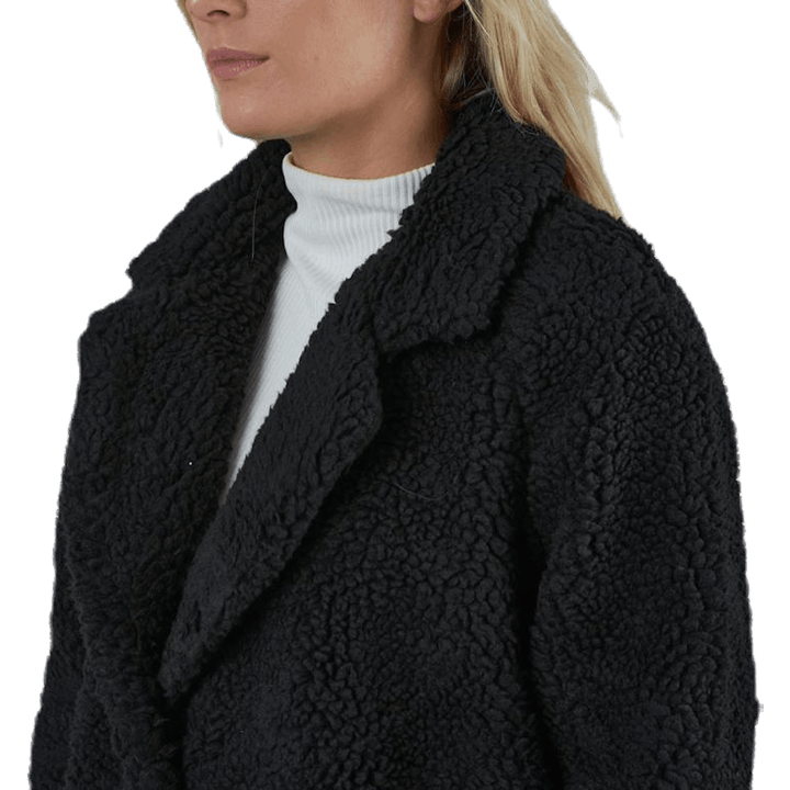 Manteau Sherpa Aurelia Otw Noir