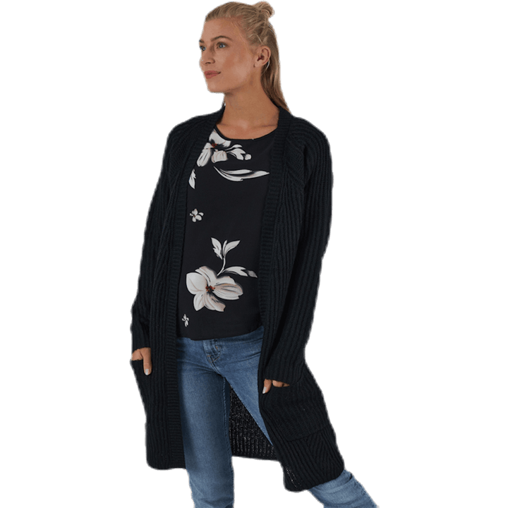 Cardigan Bernice L/S Knt Nero