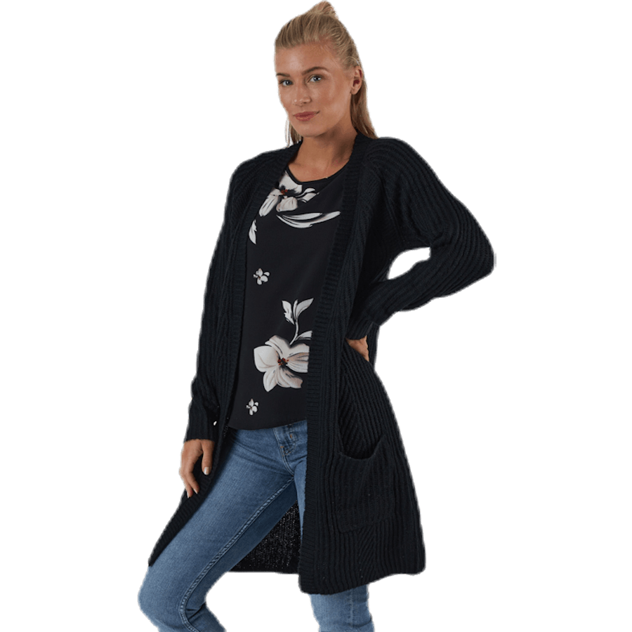 Cardigan Bernice L/S Knt Nero