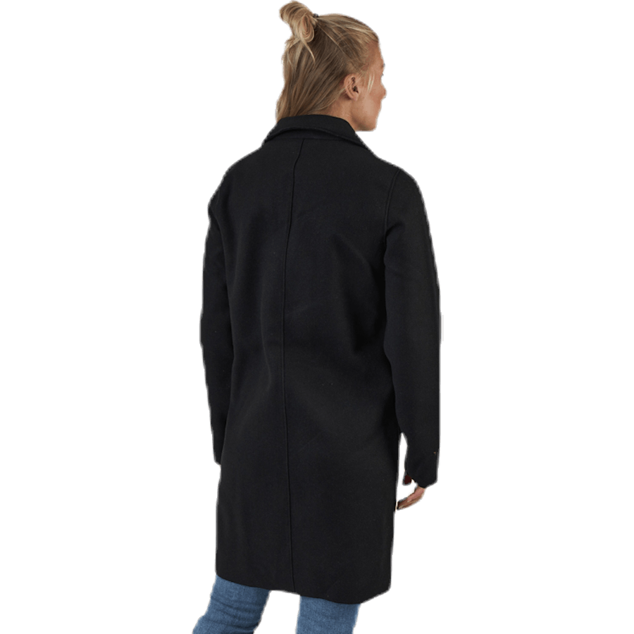 Carrie Bonded Mantel Otw Schwarz