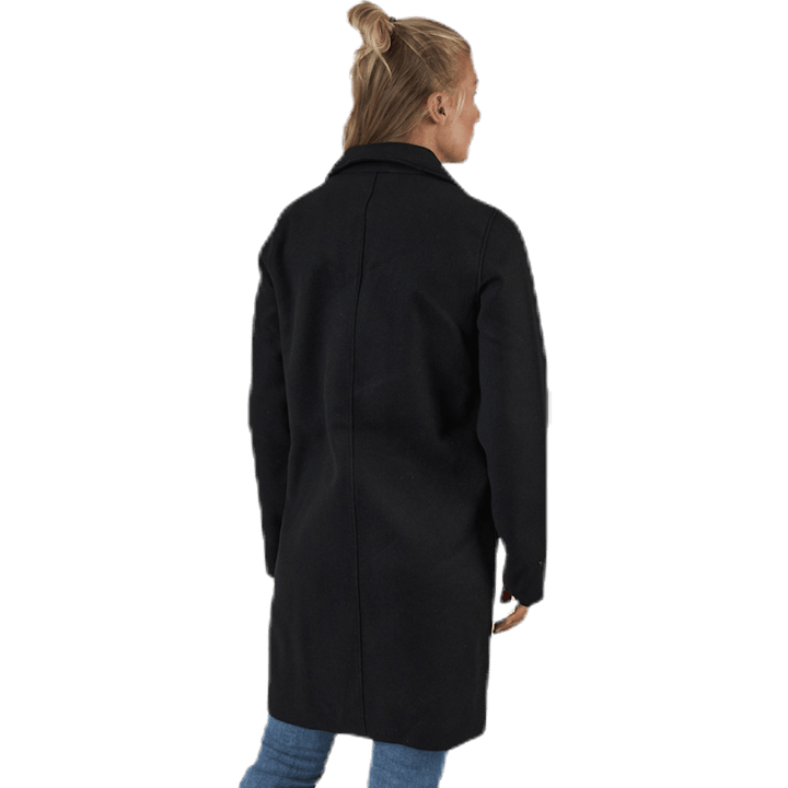 Carrie Bonded Mantel Otw Schwarz