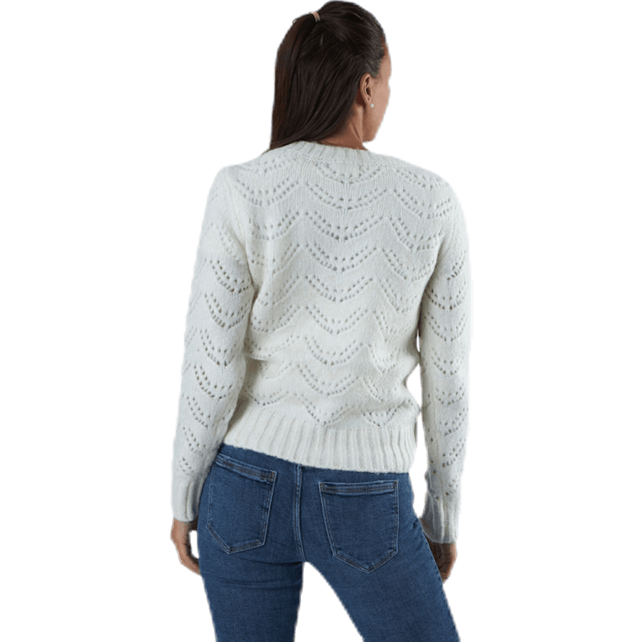 Bibi Ls Knit White